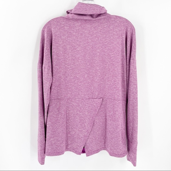 Columbia Purple High Neck Active Sweatshirt - Picture 7 of 7